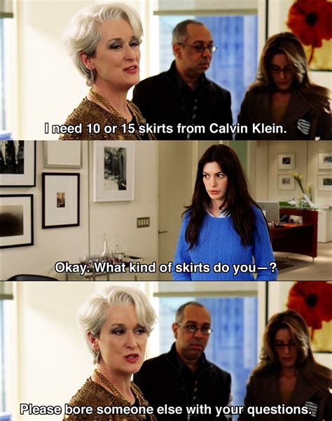 devil wears prada turn the head scene|32 Quotes From The Devil Wears Prada .